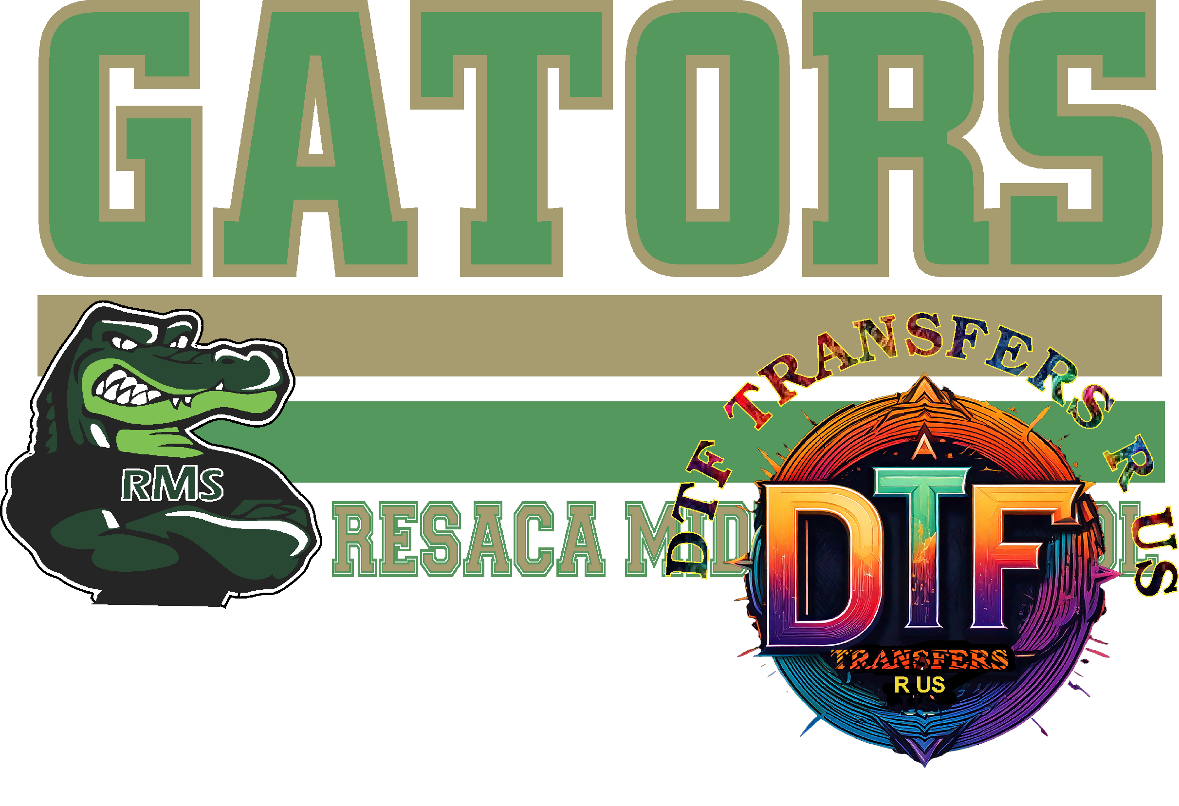 Resaca Middle School DTF Transfers