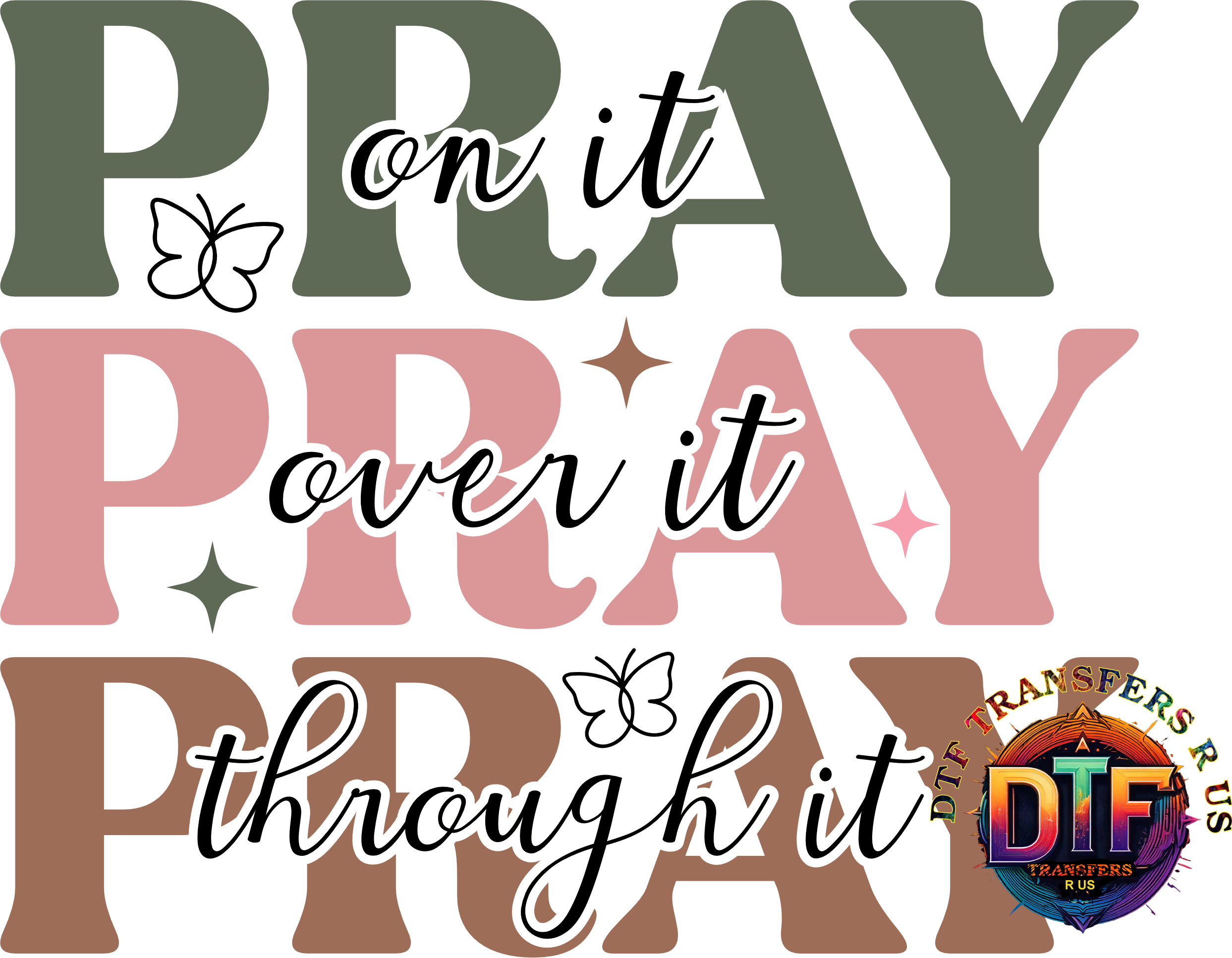 Religious DTF Transfers