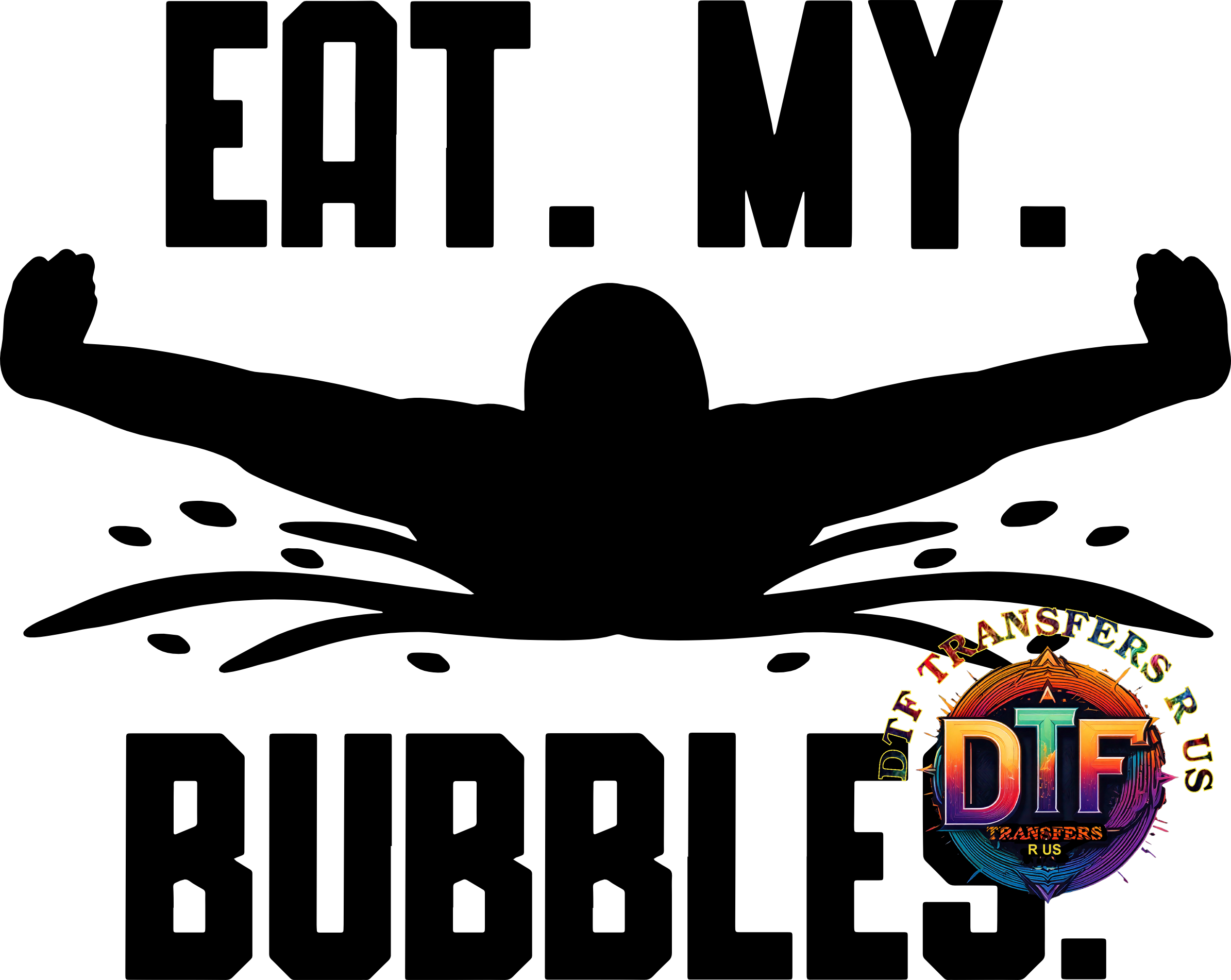 Swimming DTF Transfers