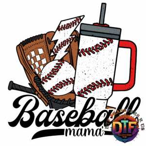 Baseball-themed items with "Baseball mama" text.