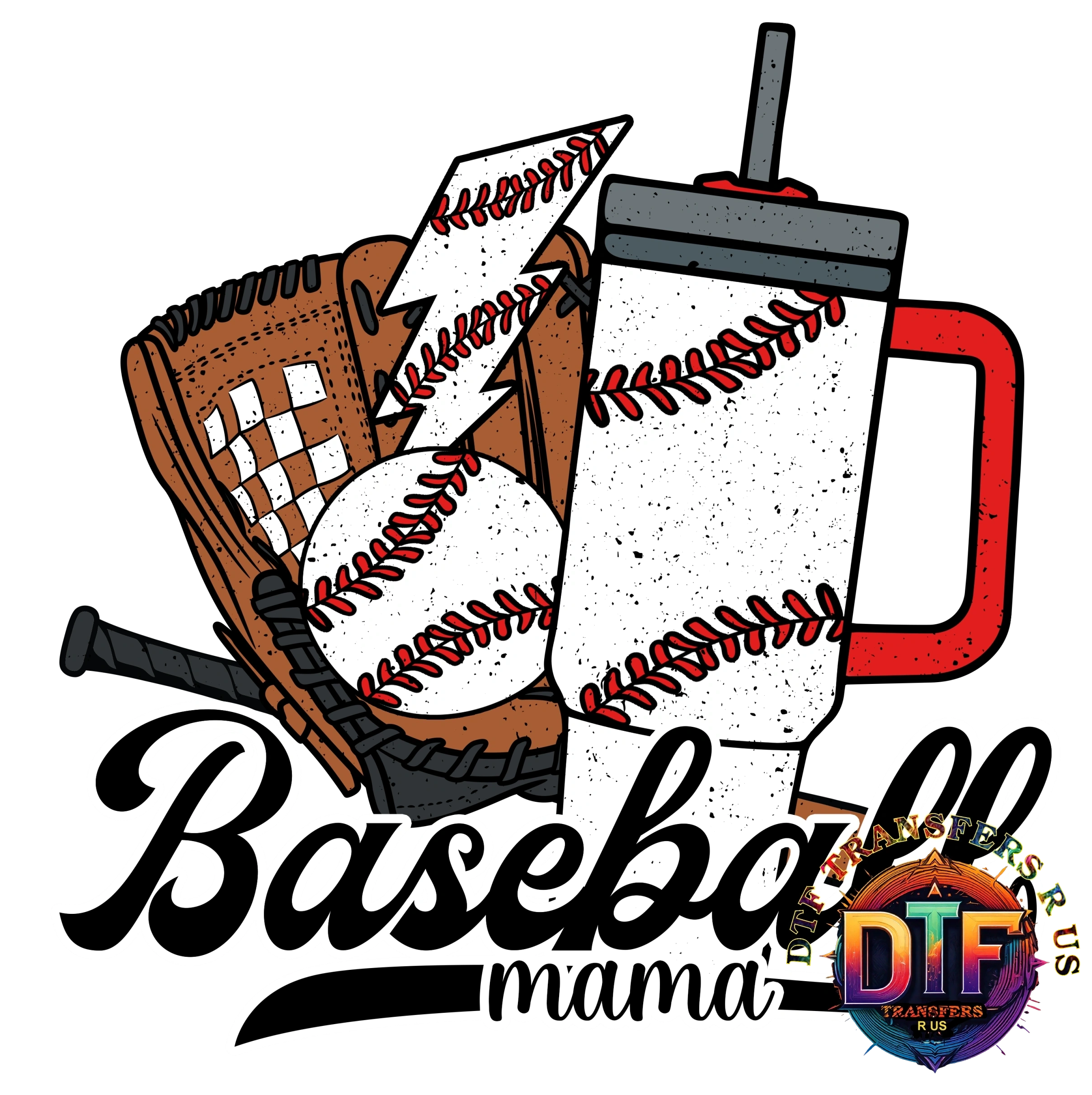 Baseball DTF Transfers