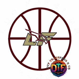 Los Fresnos Falcons basketball logo design.