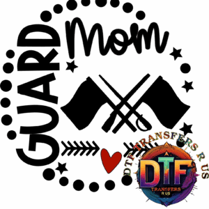 Colorful logo with 'Mom' and heart design.