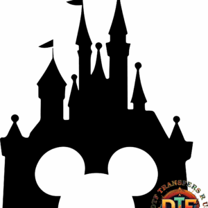 Rainbow logo on black background.