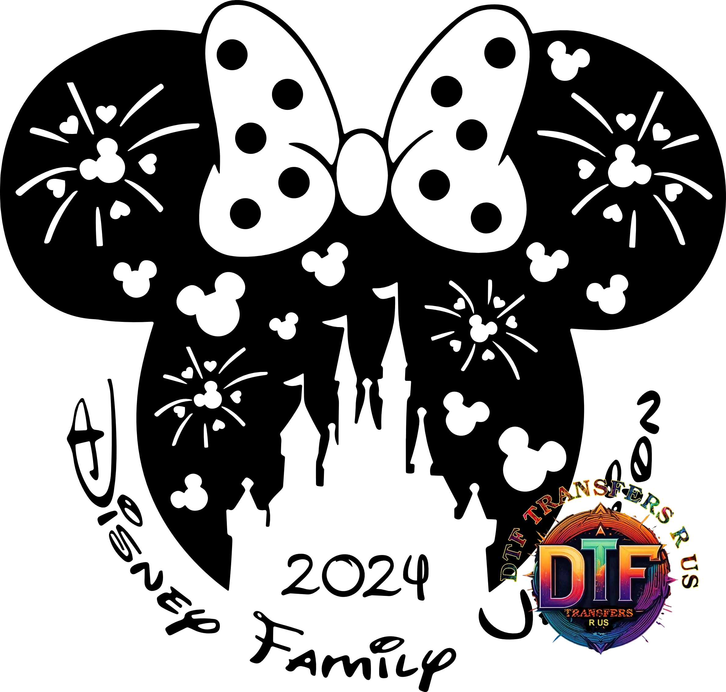 Disney DTF Transfers