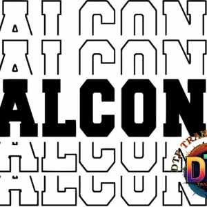 Colorful DTF Transfers Plus logo on black.