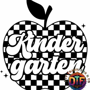 Colorful circular logo with text "DTF Transfers".