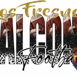 Los Fresnos Falcons Football graphic design.