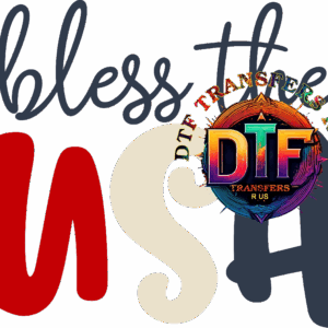 Bless the USA text with logo overlay.