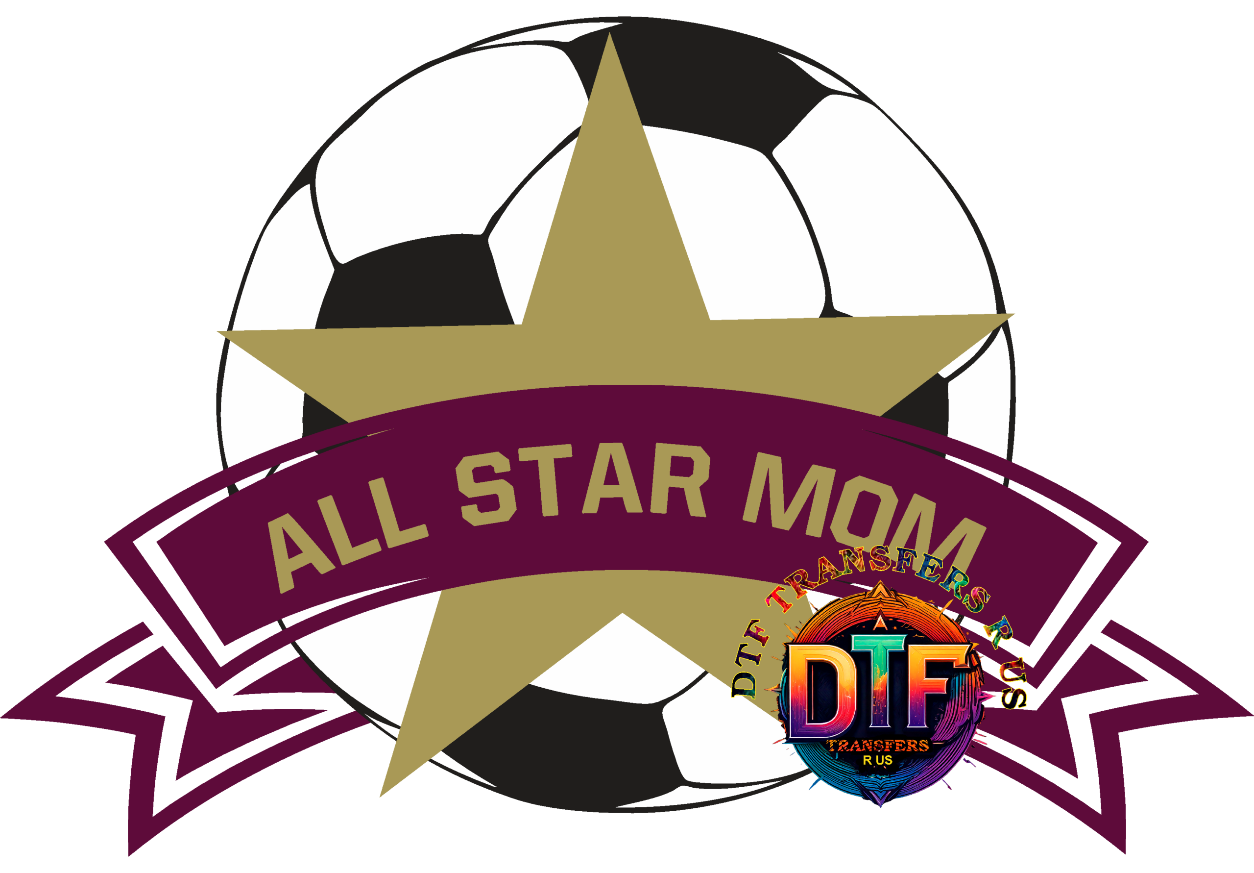 Soccer DTF Transfers